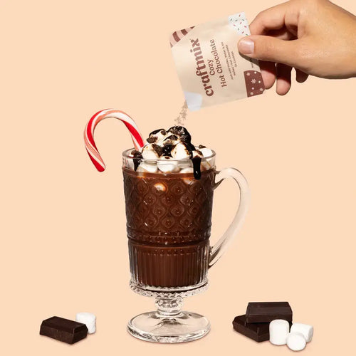 Cozy Hot Chocolate & Cocktail Mixer - Single Packets - Front & Company: Gift Store