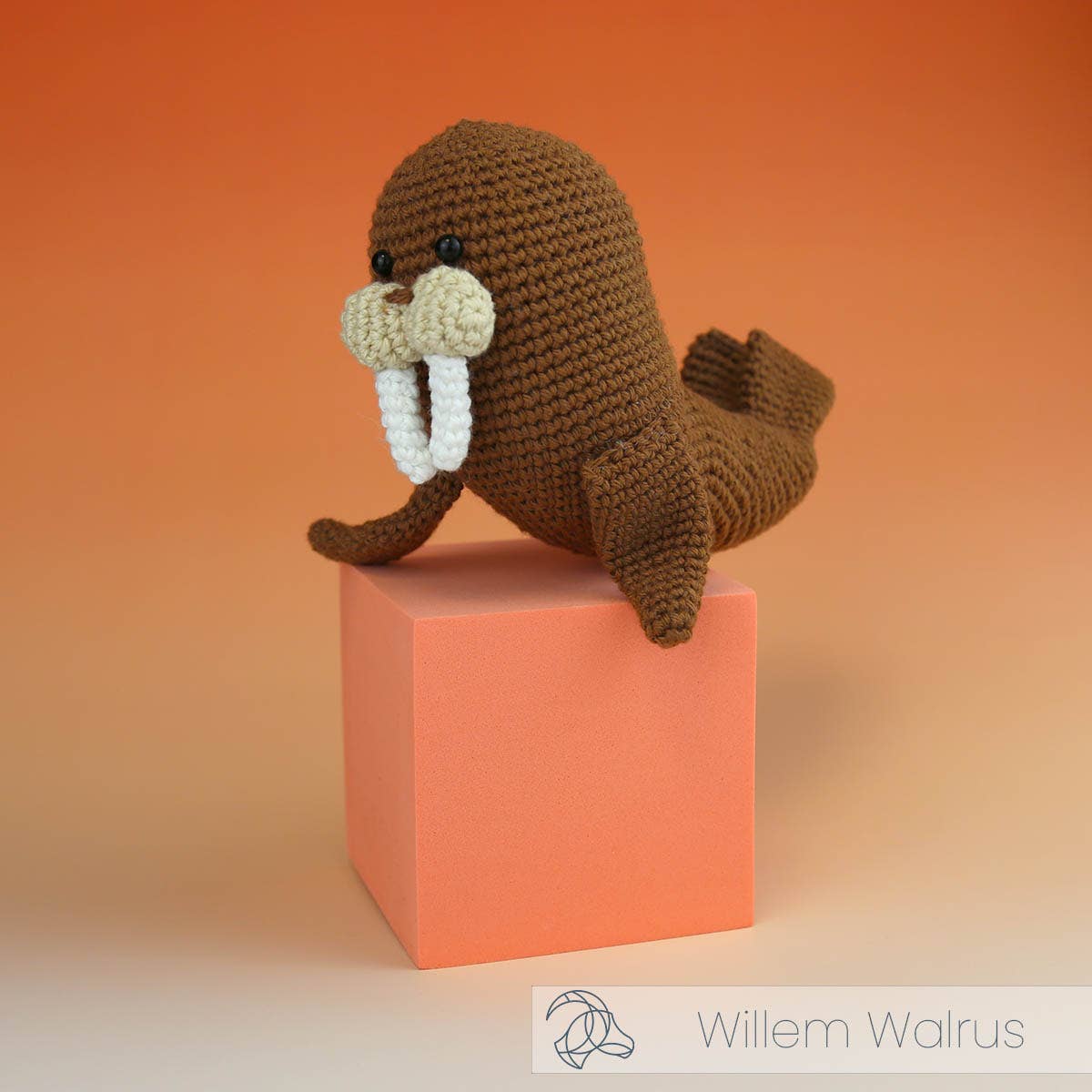 DIY Crochet Kit - Willem Walrus
