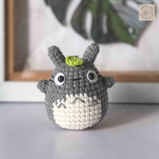Crochet My Dearest Neighbor Keychain, Amigurumi Keychain