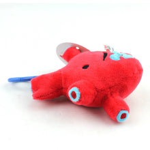 Load image into Gallery viewer, Heart Bag Charm 4&quot; Plush Keychain

