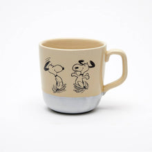 Load image into Gallery viewer, Peanuts Stoneware mug Happy Dance
