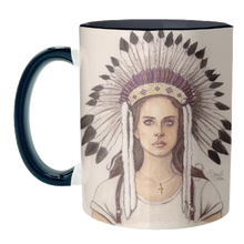 Load image into Gallery viewer, Mugs &#39;Lana Del Rey IV&#39; by Daniel Cash
