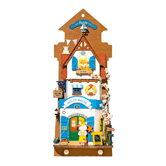 Diy Miniature Wall Hanging Kit: Island Dream Villa