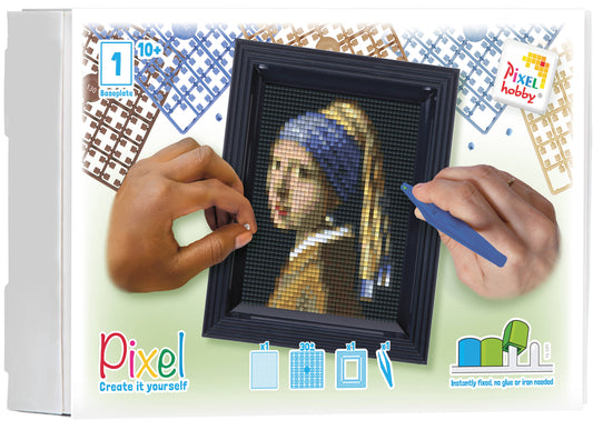 DIY Sustainable Pixel Classic Giftpack - Girl with a Pearl