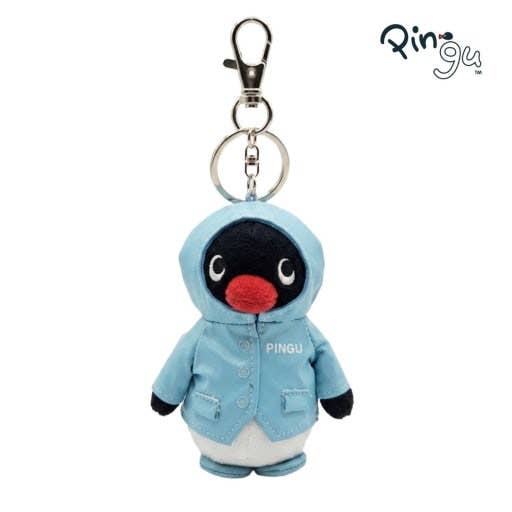 Restock! Pingu Raincoat Plush Keychain new color!