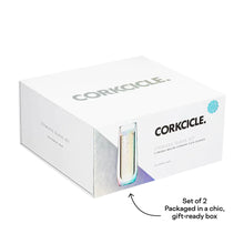 Load image into Gallery viewer, Corkcicle Glass Flute 7oz Double Pack Prism
