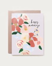 Load image into Gallery viewer, Happy Marriage Bouquet Card
