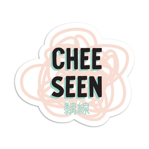 Chee Seen vinyl sticker - Front & Company: Gift Store