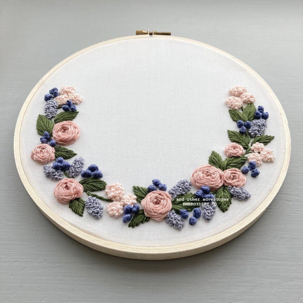 Embroidery Kit - Inverness in Lilac
