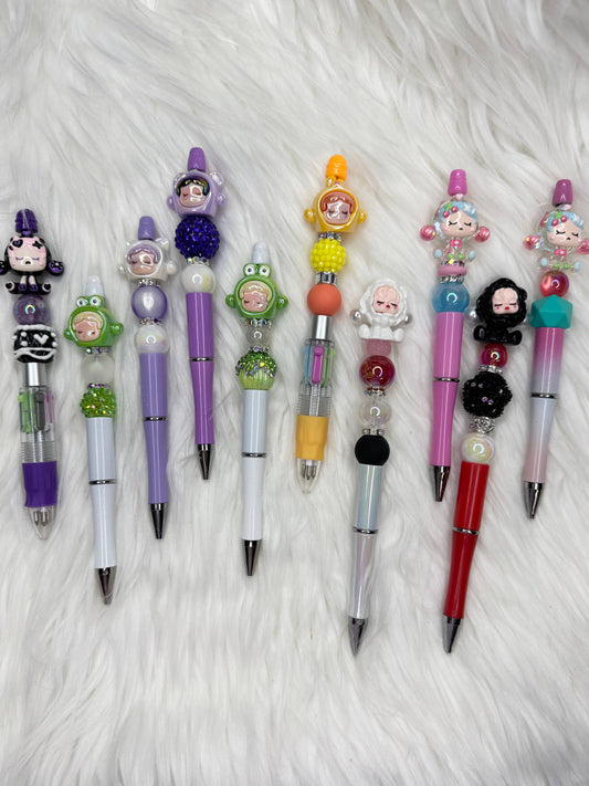 Skull Panda Handmade Pens