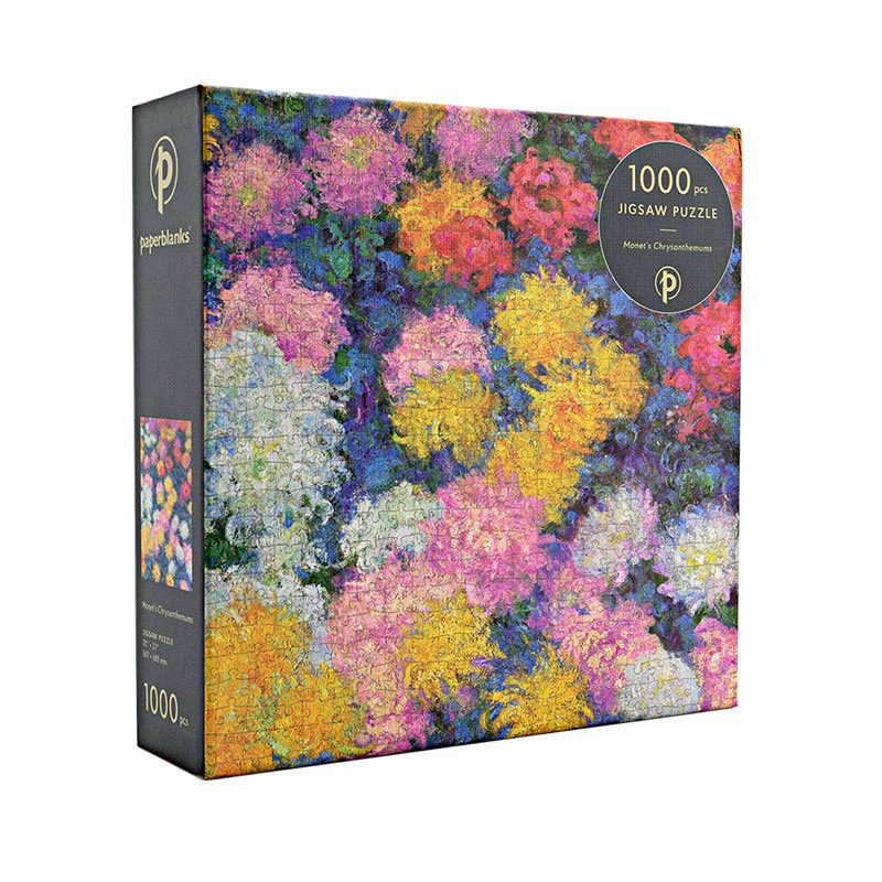 Monet's Chrysanthemums 1000 Piece Jigsaw Puzzle by Paperblanks (Monet's Chr