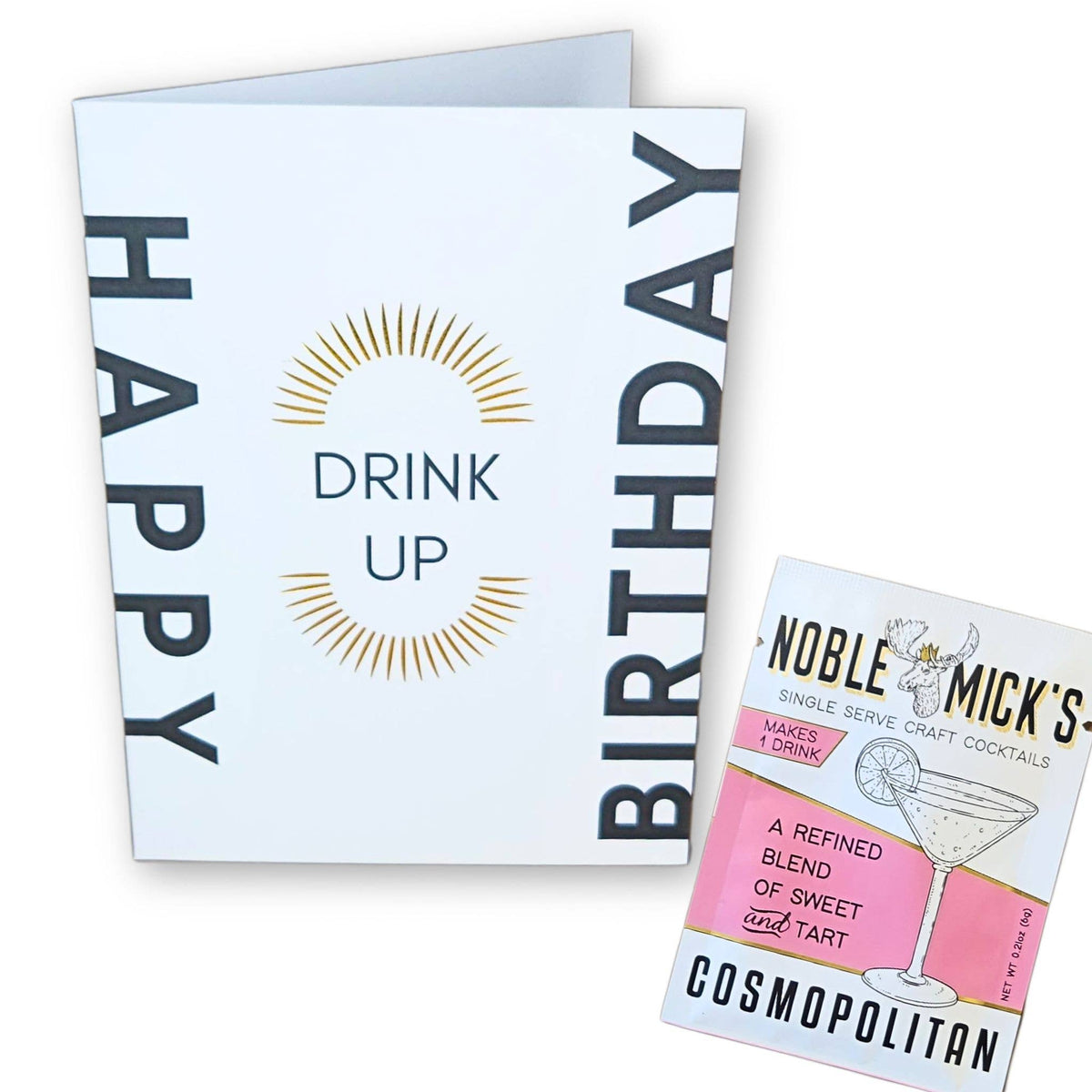 Cocktail and Cards / Drink Up Birthday Card
