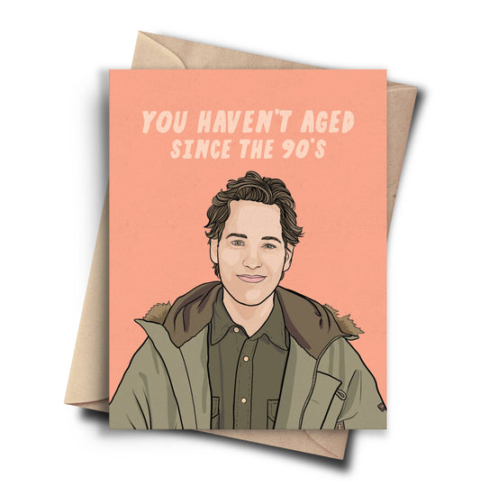 Funny Birthday Card - 90s Pop Culture Card
