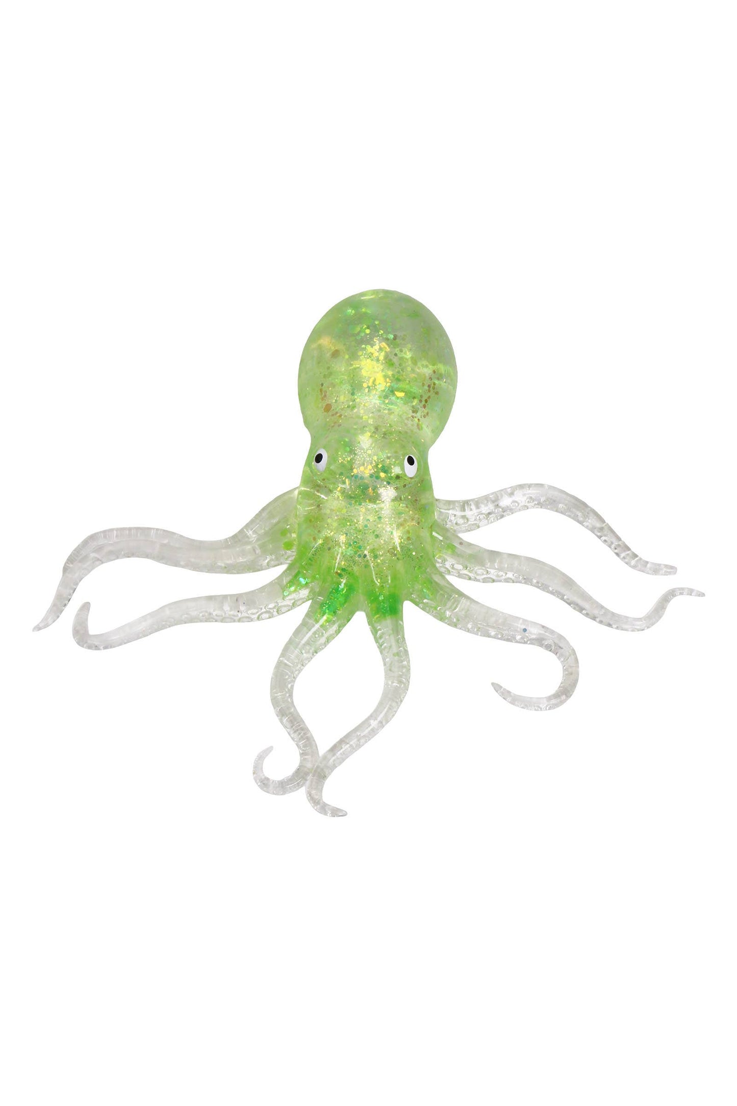 Octopus Glittery Maltose Putty Filled Squishy Toy