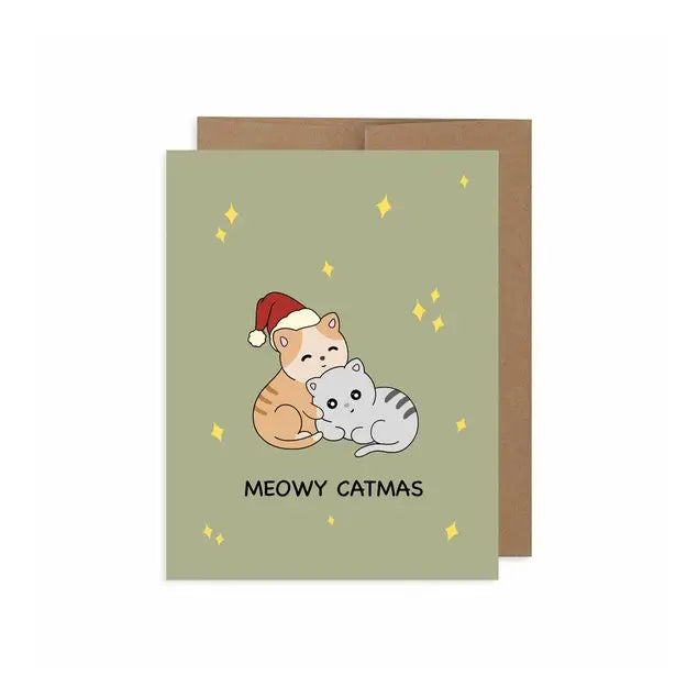 Holiday Animals Boxed Set Variety Pack of 5 Greeting Cards