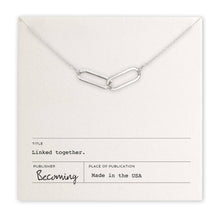 Load image into Gallery viewer, Linked Together Necklace
