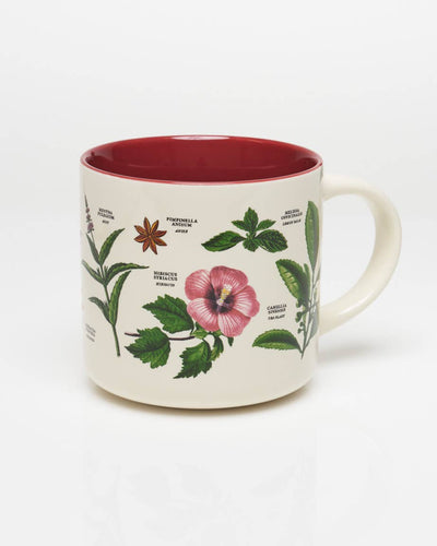 The Botany of Tea Ceramic Mug - Front & Company: Gift Store