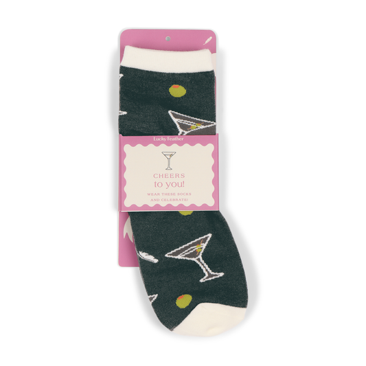 Sockspirations - Cheers to you! (Martini)