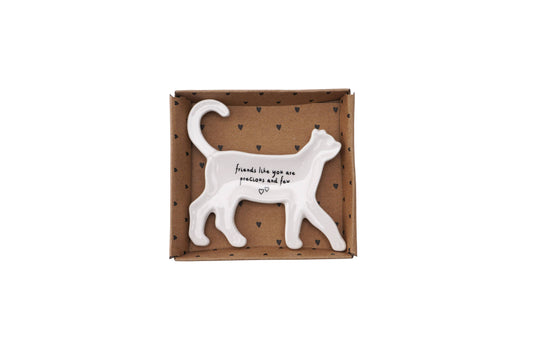 Send With Love Cat Ring Dish