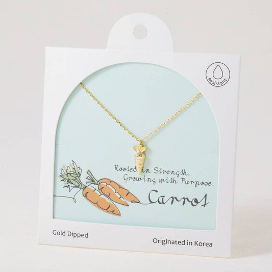 Carrot Couture, necklace