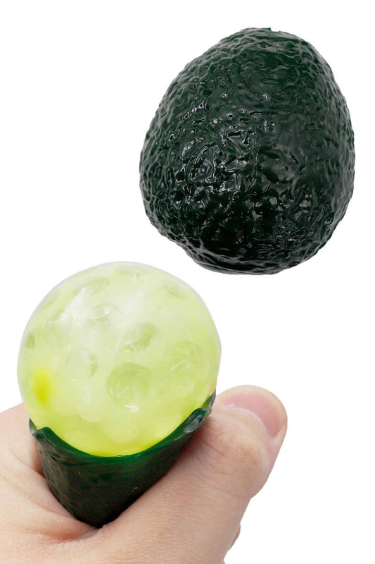 Avocado Water Beads Filled Stretch Pull Squishy Toy