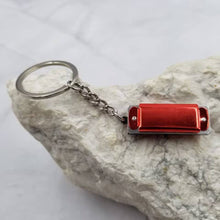 Load image into Gallery viewer, Mini Harmonica Keychain
