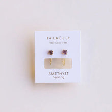 Load image into Gallery viewer, Huggies - Amethyst - Earring
