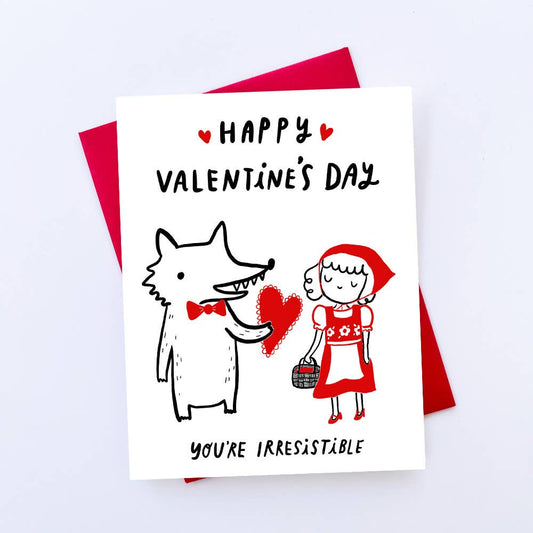 Little Red - Letterpress Valentine