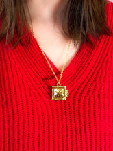 Load image into Gallery viewer, Ravioli Locket Necklace
