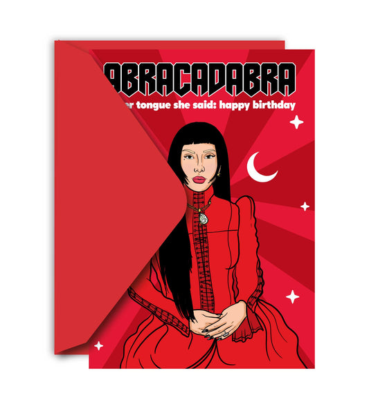 Abracadabra Happy Birthday Greeting Card