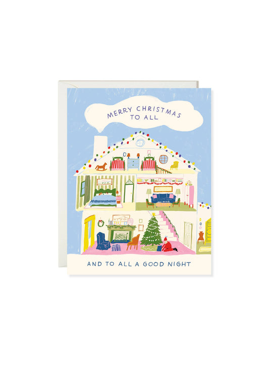 Christmas Home - Cozy Literature Holiday Card