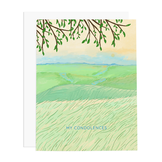 My Condolences Greeting Card