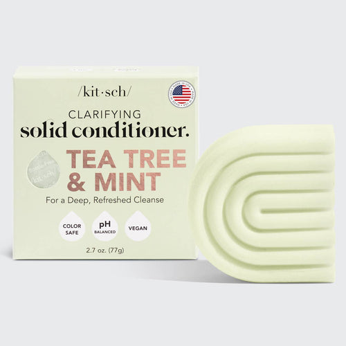 Tea Tree & Mint Clarifying Solid Conditioner - Front & Company: Gift Store