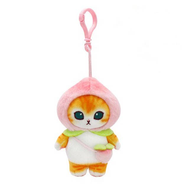 Limited! Mofusand Fruit Costume Plush Keychain