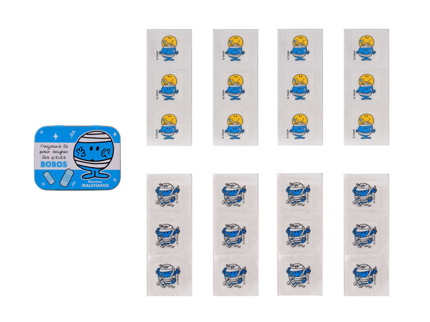 Monsieur Madame - Metal box of 24 bandages
