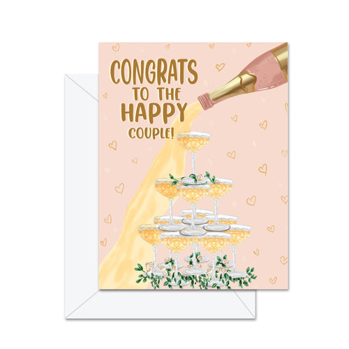 Congrats to the Happy Couple - Greeting Card - Front & Company: Gift Store