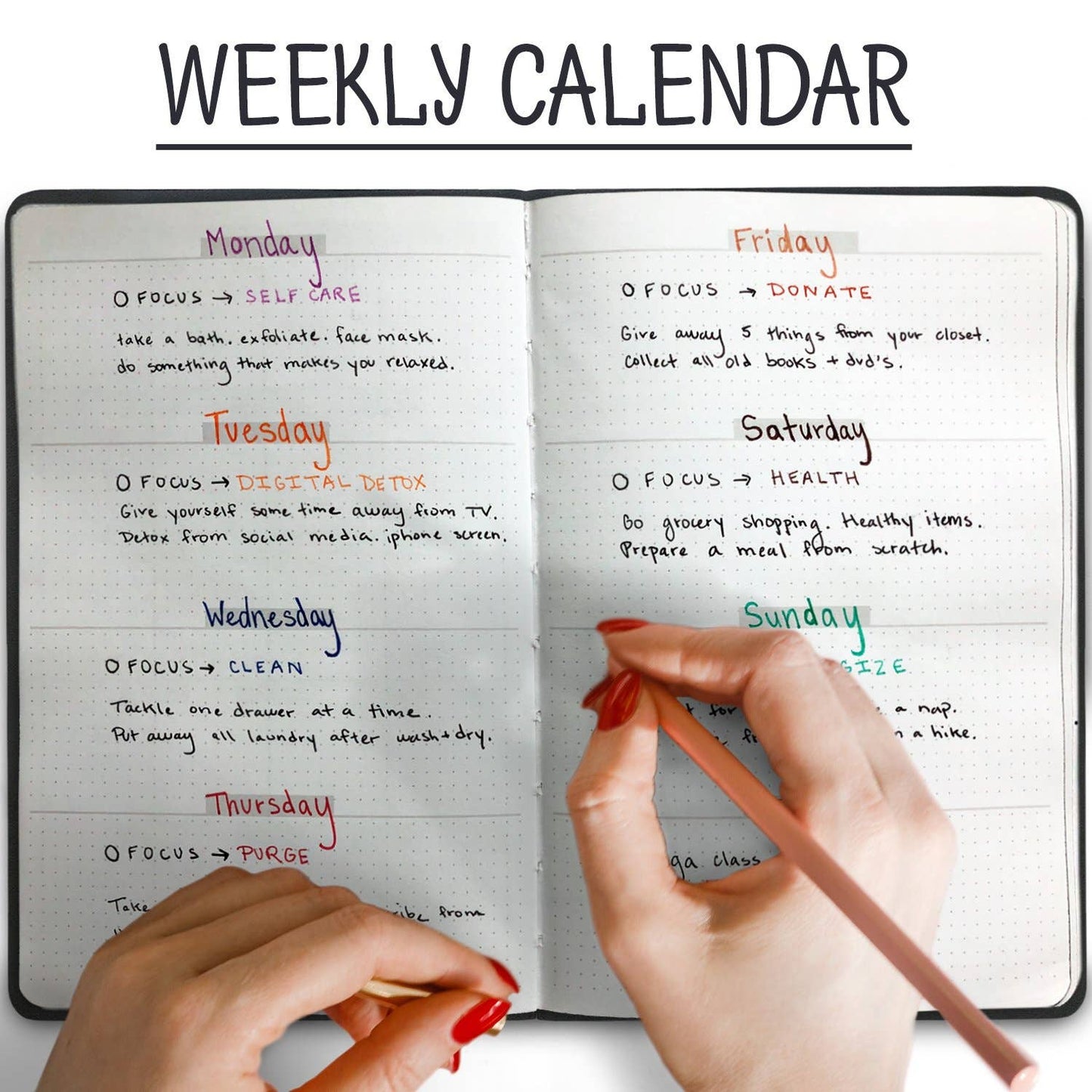 Perfect Planner - Monthly & Weekly