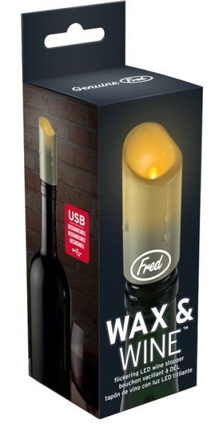 Wax and Wine LED Candle Bottle Stopper