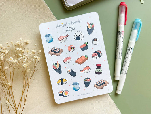 Sushi Sticker Sheet