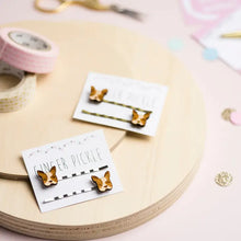 Load image into Gallery viewer, Wooden French Bulldog Hairslides
