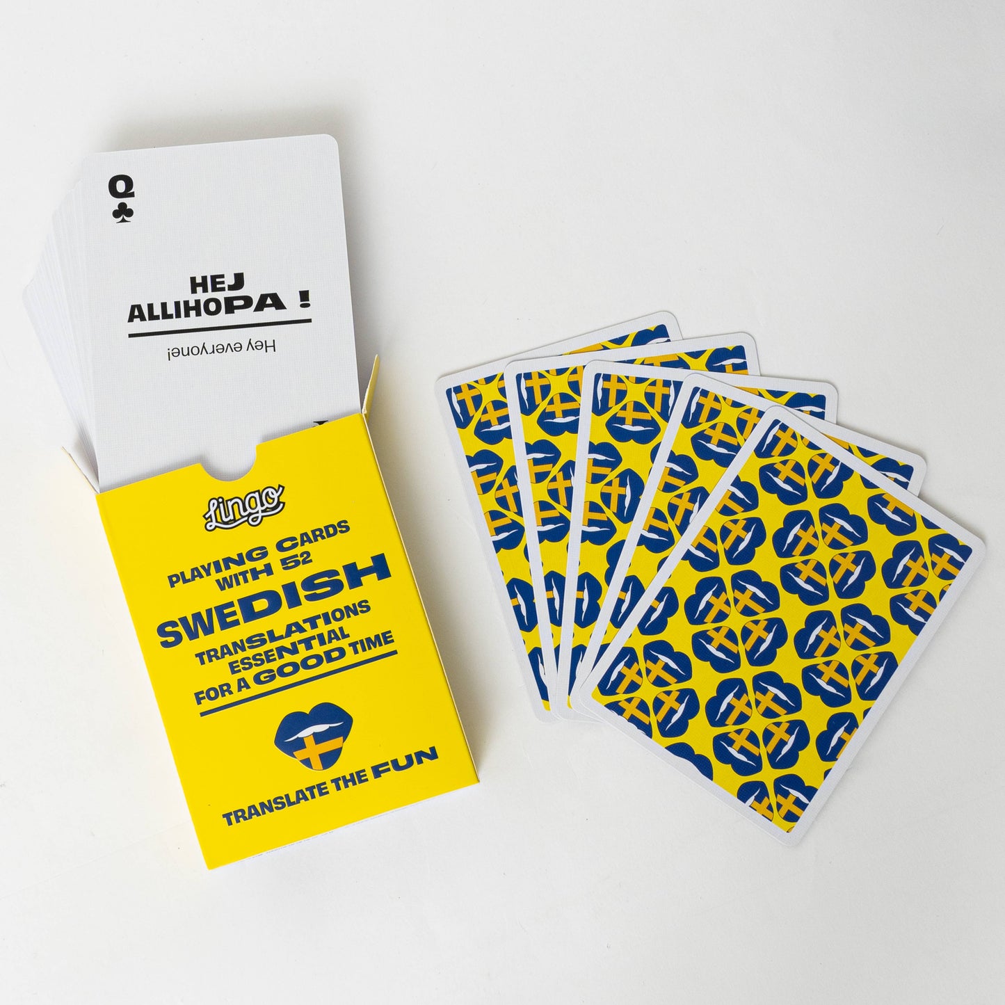 Swedish Travel Playing Cards