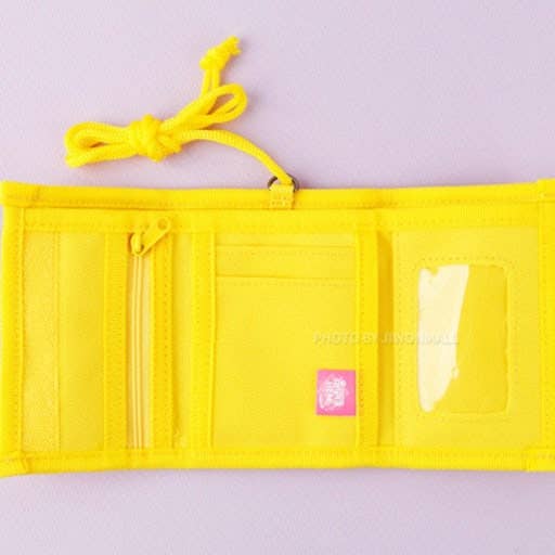 Pokemon Pikachu Velcro Neck Wallet   Tri-Fold ID Wallet