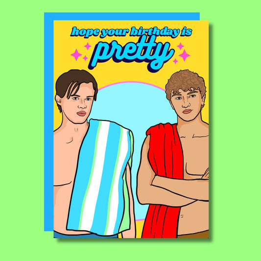 Hope Your Birthday Is Pretty Summer Birthday Greeting Card