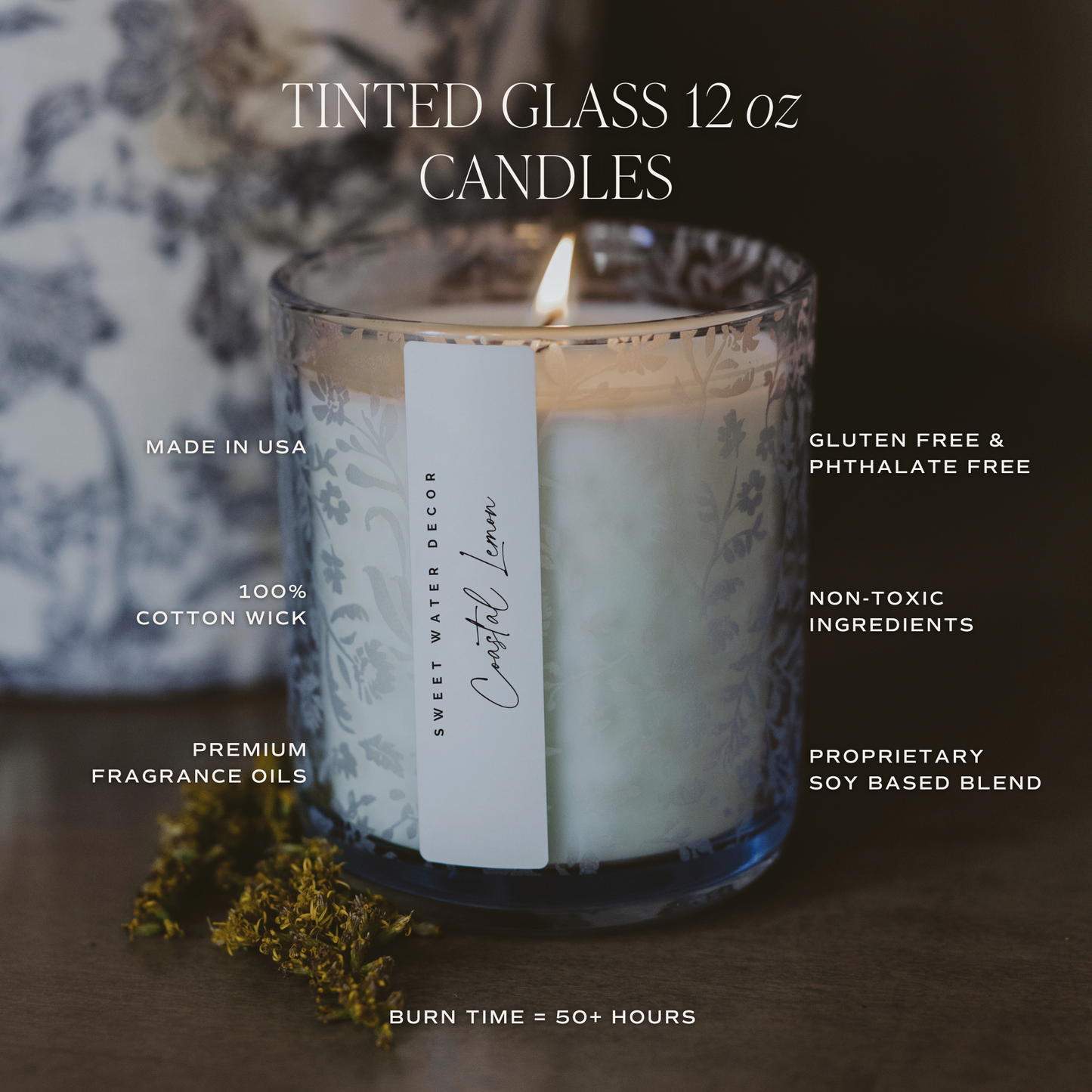 *NEW* Stress Relief 12 oz Soy Candle - Home Decor and Gifts