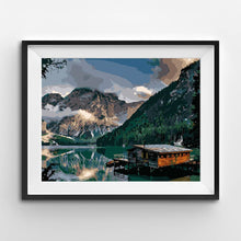 Load image into Gallery viewer, Mountain Lake Camping Paint by Numbers Kit - Natural life
