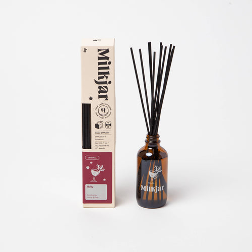 Holly - Cranberry, Clove & Pine 4oz Reed Diffuser - Front & Company: Gift Store