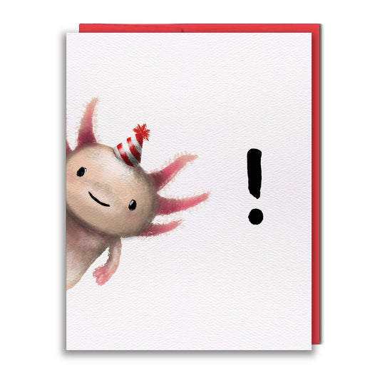 Greeting Card - Axolotl