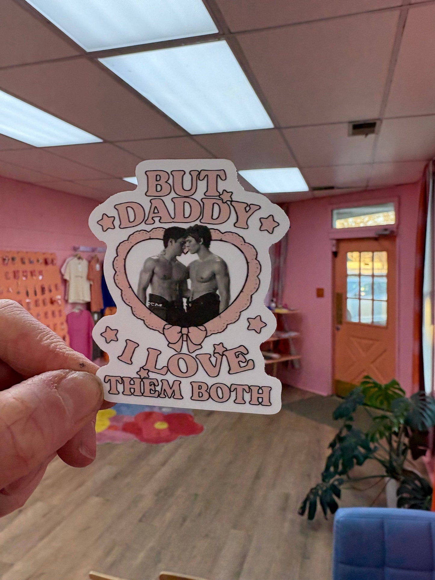 "But Daddy I Love them Both"� Heated Rivalry sticker