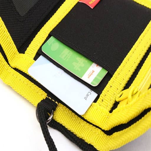 Pokemon Pikachu Velcro Neck Wallet   Tri-Fold ID Wallet
