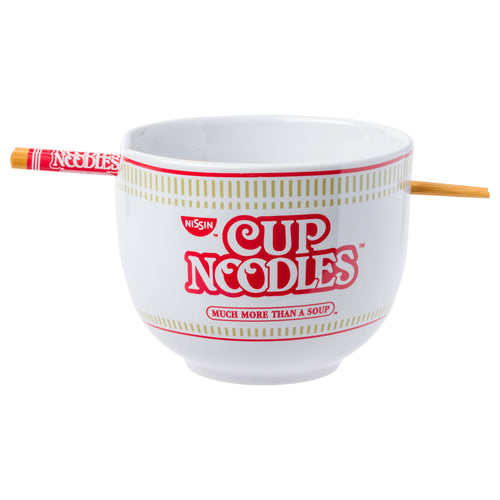 Nissin Cup Noodles Classic 20oz Ceramic Ramen Bowl - Front & Company: Gift Store